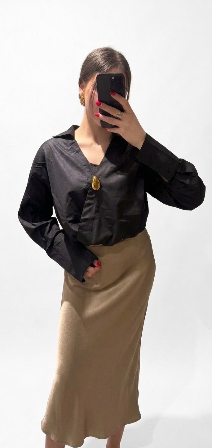 Chemise Mona noir