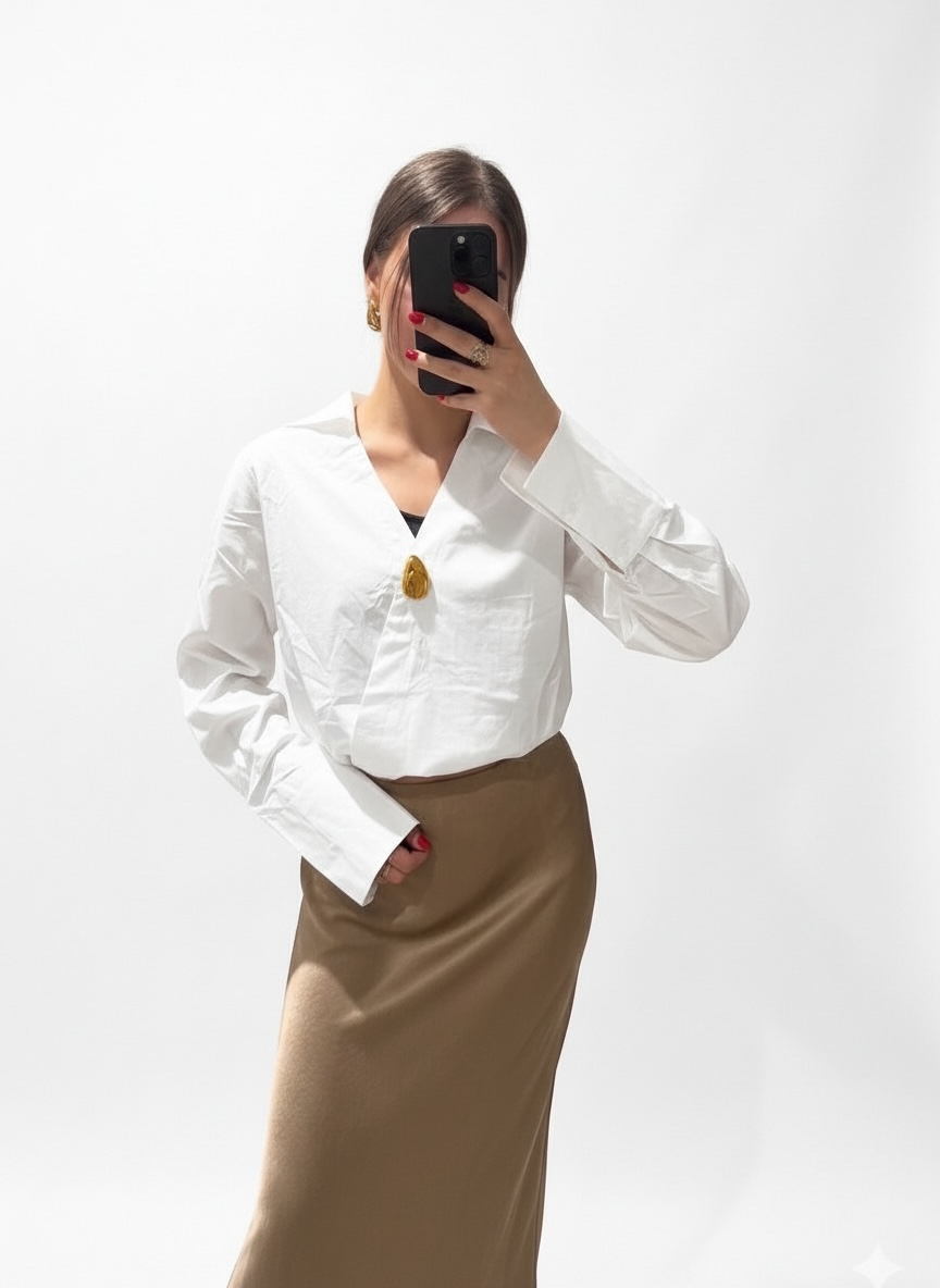 Chemise Mona blanche